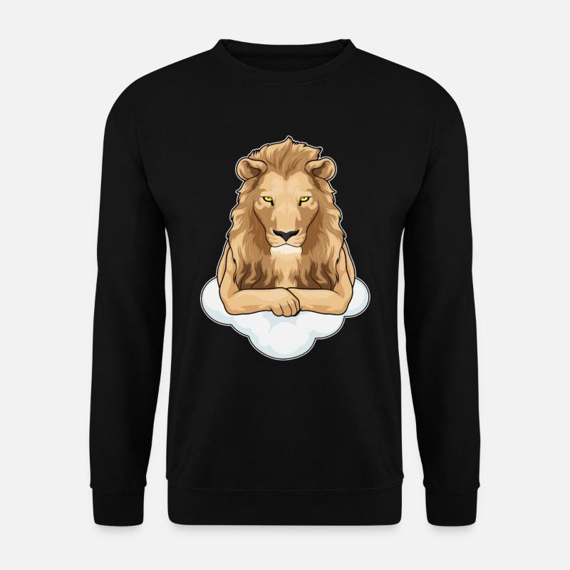 Leo Clouds - Unisex Sweatshirt - black
