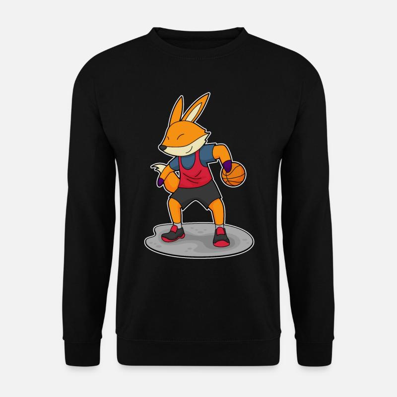 Fuchs Basketteur Basketteur - Sweat-shirt Unisexe - noir