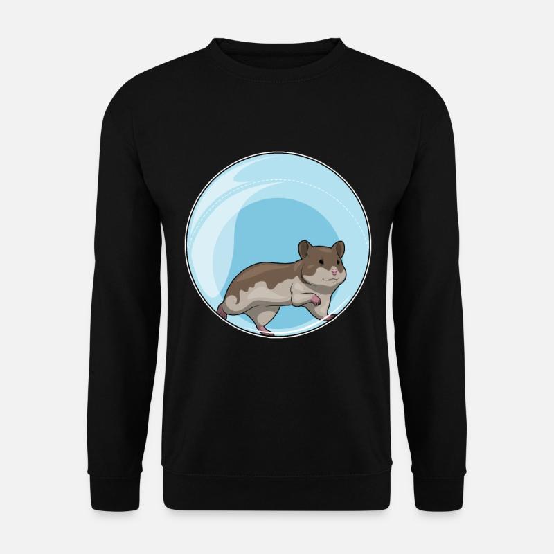 Hamster Hamster Ball - Sweat-shirt Unisexe - noir
