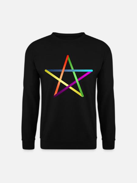 Triangles - graphisme - graphisme - Sweat-shirt Unisexe - noir