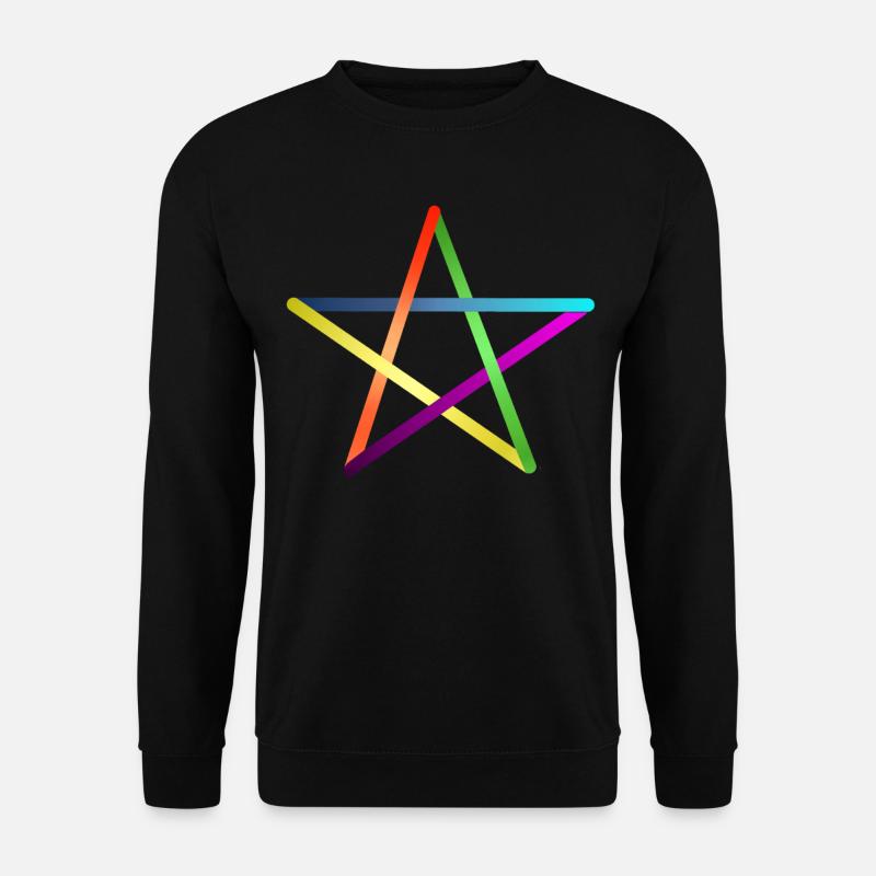 Triangles - graphisme - graphisme - Sweat-shirt Unisexe - noir