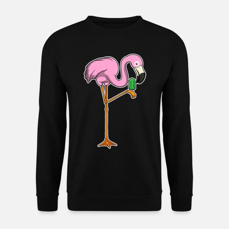 Flamingo popsicles - Unisex Sweatshirt - black
