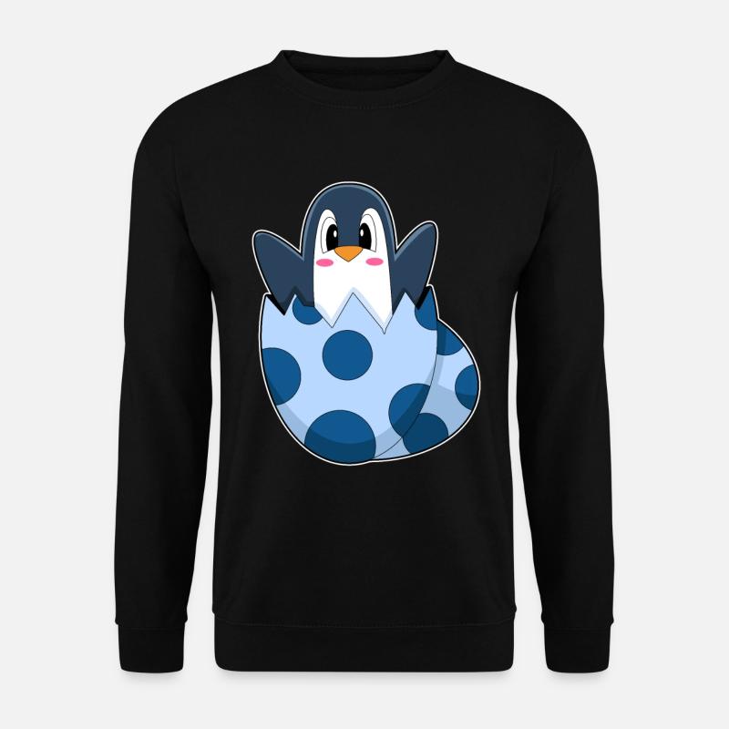 Oeuf de pingouin - Sweat-shirt Unisexe - noir