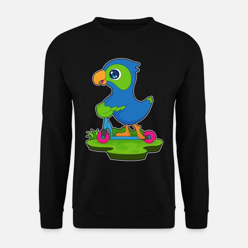 Parrot Roller - Unisex Sweatshirt - black