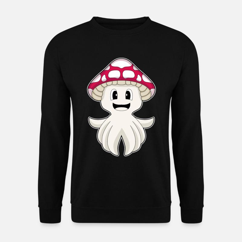 Octopus Mushroom - Unisex Sweatshirt - black