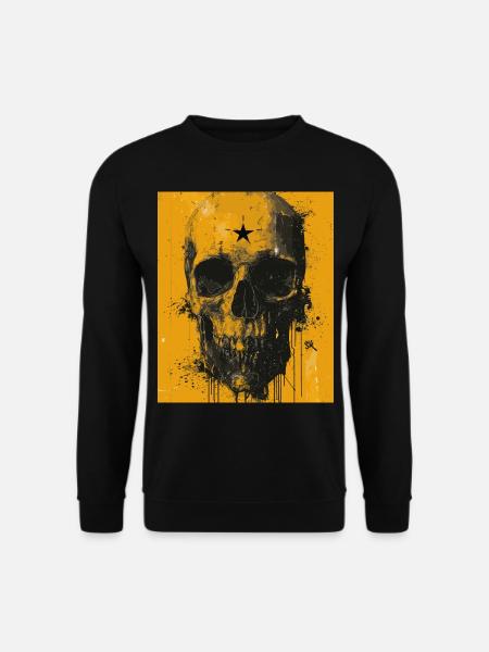 The Skull - Skull, Totenkopf, Teufel - Unisex Pullover - Schwarz