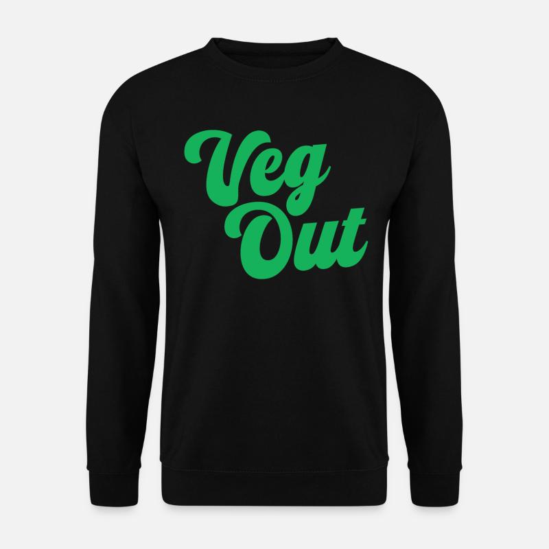 Dahinvegetieren - Unisex Pullover - Schwarz
