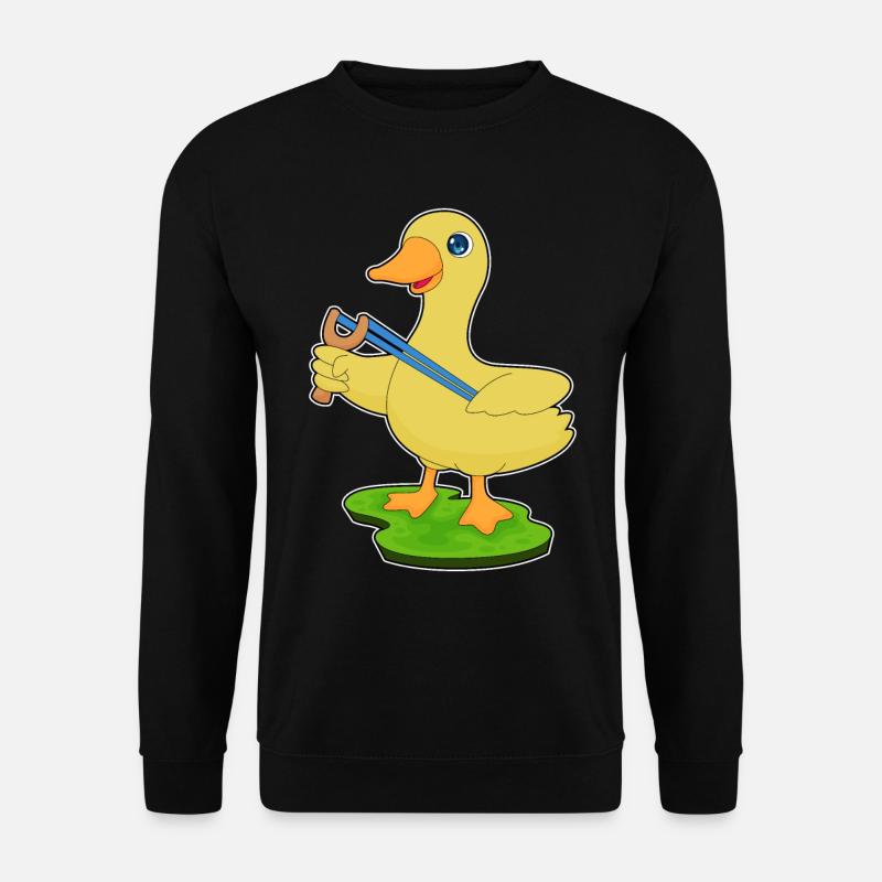 Duck Slingshot - Unisex Sweatshirt - black