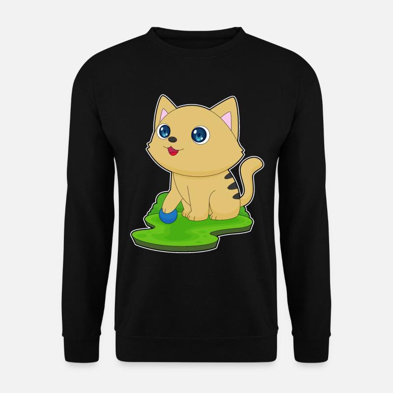 Jeu de chat - Sweat-shirt Unisexe - noir