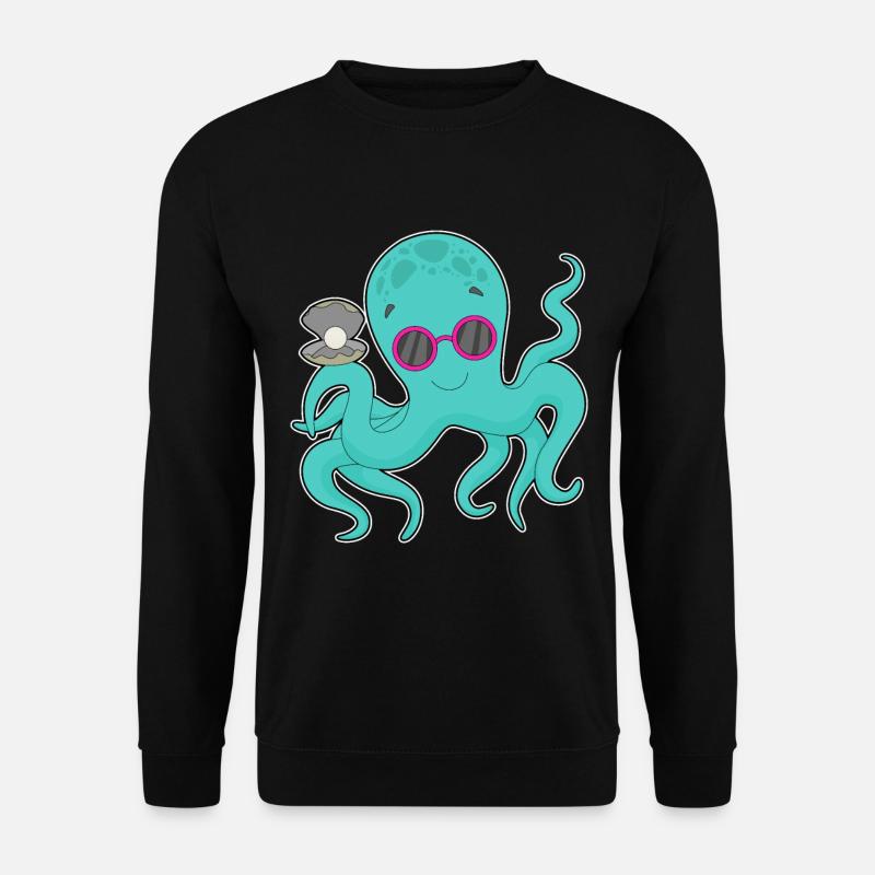 Octopus Bead - Unisex Sweatshirt - black