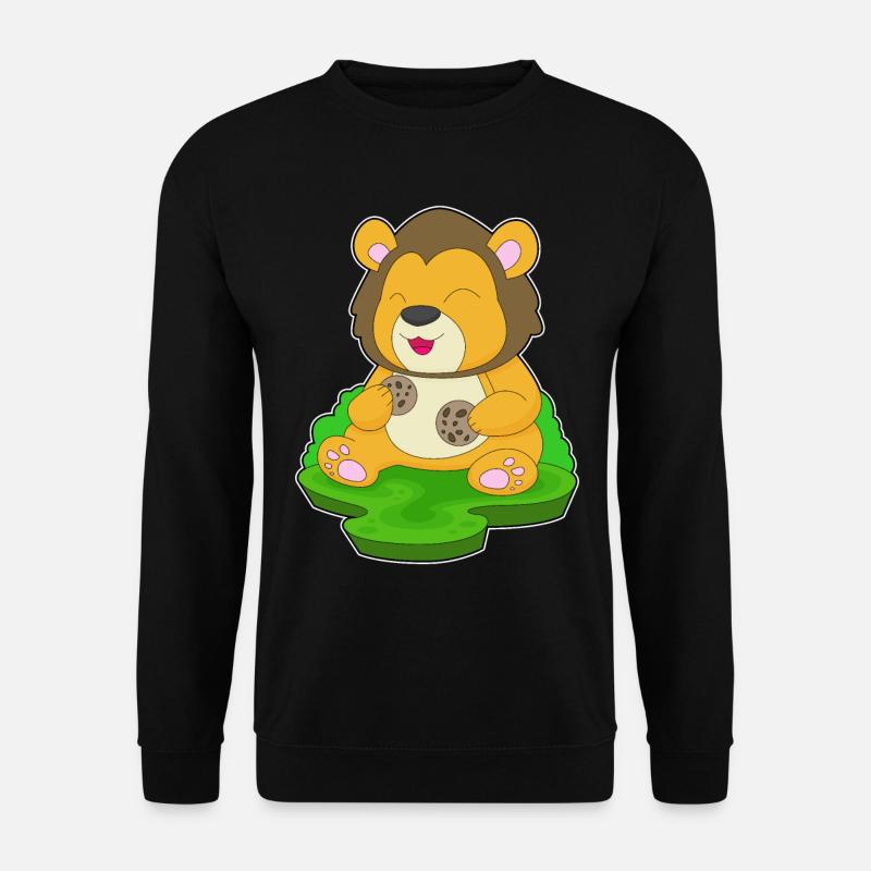 Biscuits Lion - Sweat-shirt Unisexe - noir