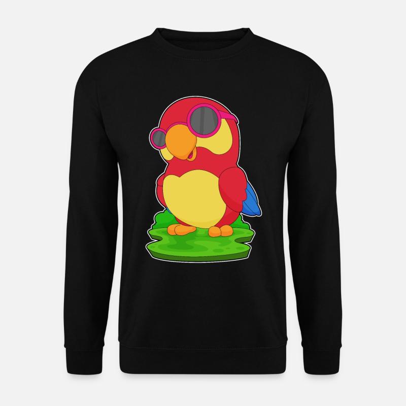 Parrot Sunglasses - Unisex Sweatshirt - black