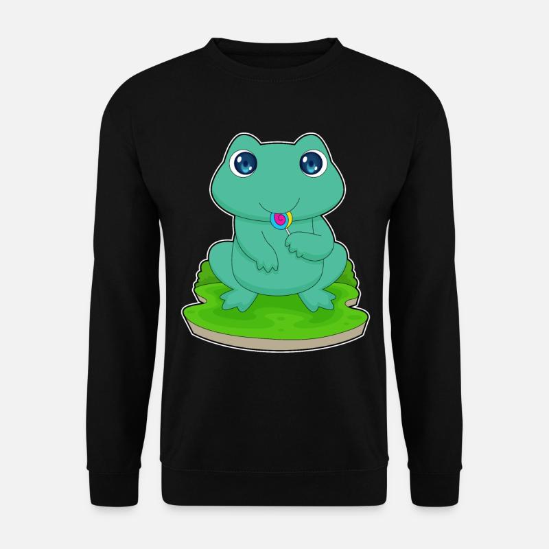 Frog Lollipop - Unisex Sweatshirt - black