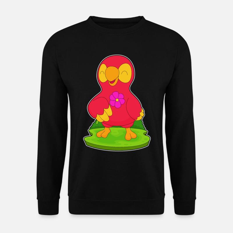 Parrot Flower - Unisex Sweatshirt - black