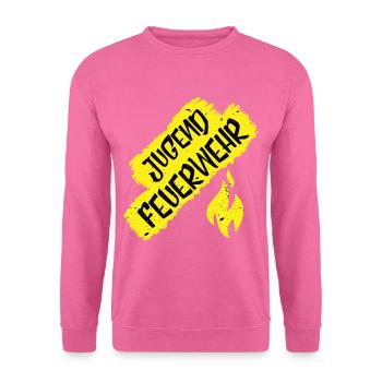 Jugendfeuerwehr - Unisex Pullover - Pink - Vorne