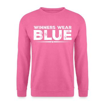 Winners Wear Blue Spirit Wear Team Game Color - Sweat-shirt Unisexe - rose - Devant