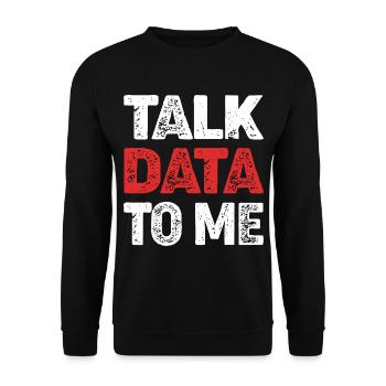 Intelligence artificielle GPT - Sweat-shirt Unisexe - noir - Devant - Alina (178cm) & Michal (187cm)