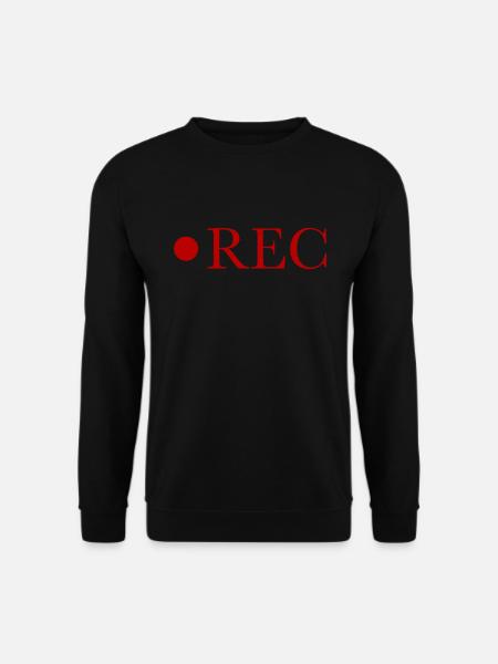 Rec Record Filmemacher Regisseur - Unisex Pullover - Schwarz