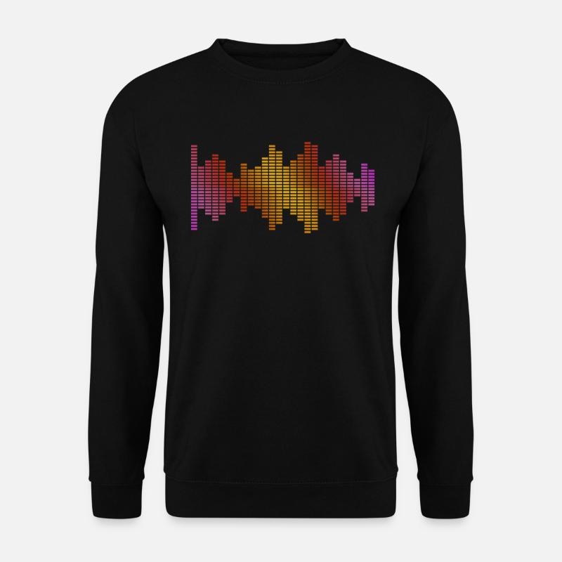 Equalizer Music Dj - Unisex Sweatshirt - black