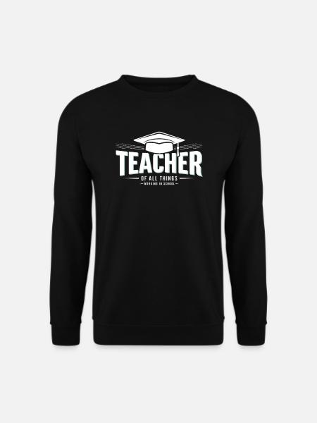 Enseignant Enseignant École Profession - Sweat-shirt Unisexe - noir