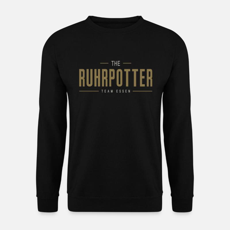 The Ruhrpotter Team Essen Ruhrpott - Unisex Pullover - Schwarz