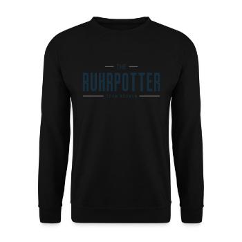 L’équipe Ruhrpotter Bochum Ruhrpott - Sweat-shirt Unisexe - noir - Devant - Alina (178cm) & Michal (187cm)