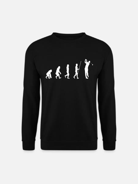 Golf Evolution Golfer - Unisex Pullover - Schwarz
