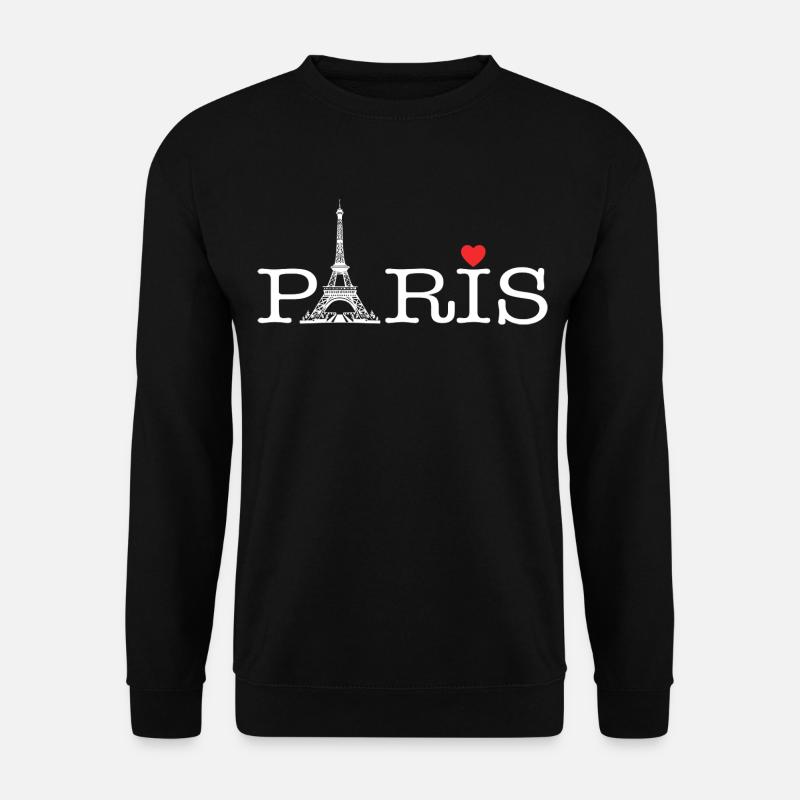 Paris Love - Unisex Sweatshirt - black
