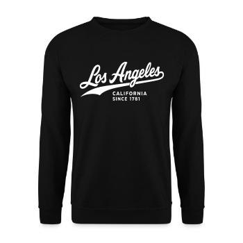 Los Angeles Limited Edition Since 1781 - Unisex Sweatshirt - black - Front - Alina (178cm) & Michal (187cm)