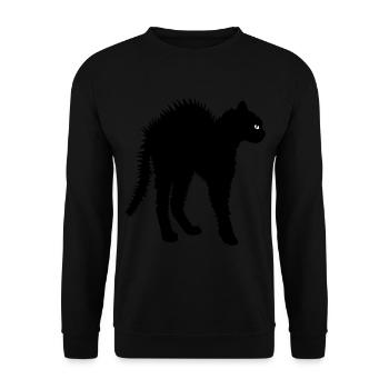 Ne me touche pas - Sweat-shirt Unisexe - noir - Devant - Alina (178cm) & Michal (187cm)
