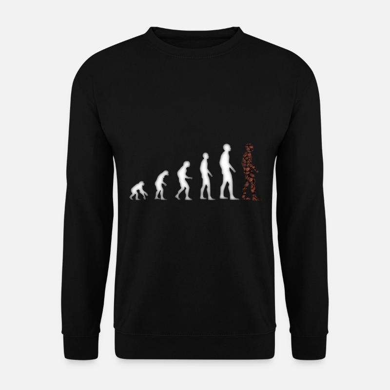 Évolution de l'homme - Sweat-shirt Unisexe - noir