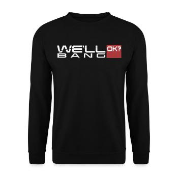 We will bang, ok? We'll bang, ok? - Unisex Sweatshirt - black - Front - Alina (178cm) & Michal (187cm)