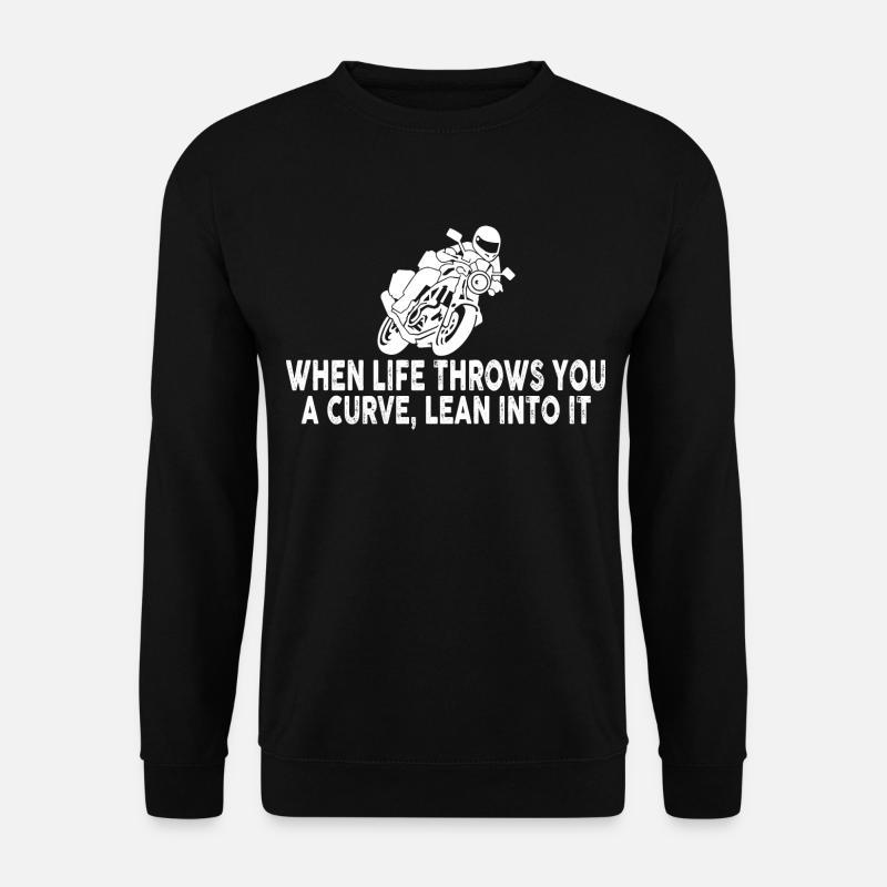 funny biker gift - Unisex Sweatshirt - black