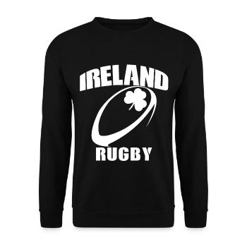 Irlande - Sweat-shirt Unisexe - noir - Devant - Alina (178cm) & Michal (187cm)