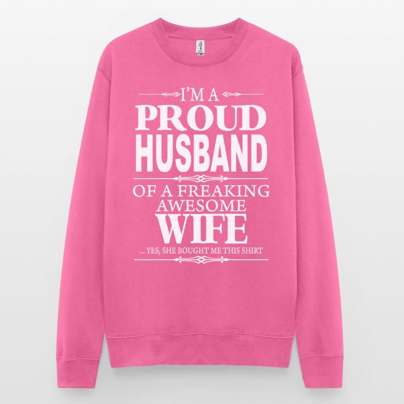 Ich bin ein stolzes Ehemannhemd Unisex Pullover
