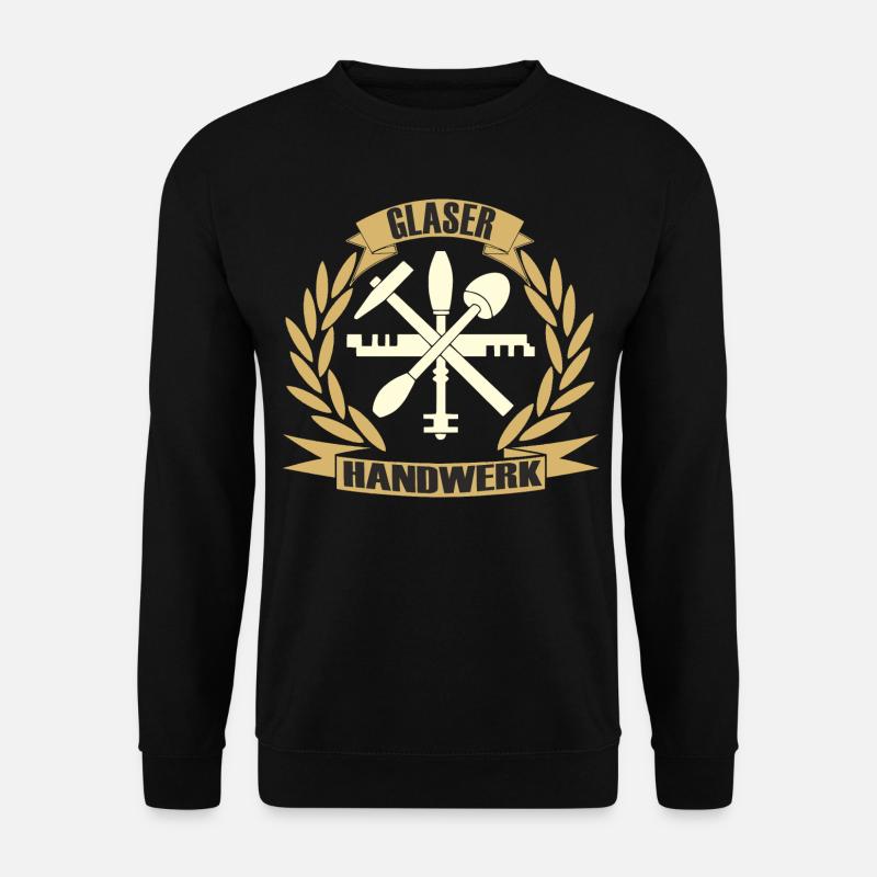 GLASER Handwerk - Unisex Pullover - Schwarz
