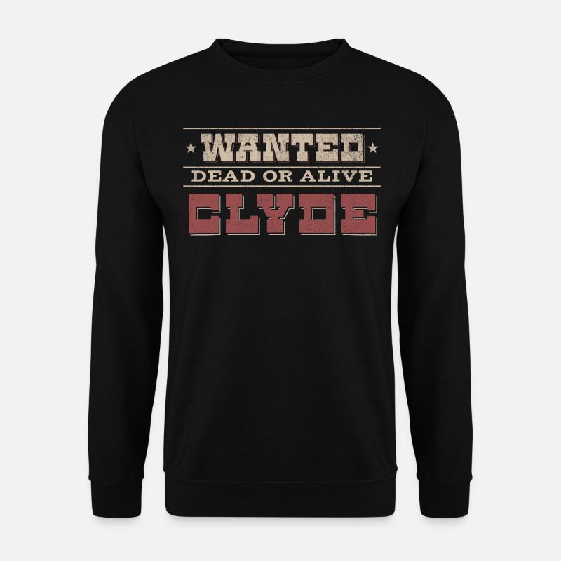 Bonnie et Clyde recherchés morts ou vifs Clyde - Sweat-shirt Unisexe - noir