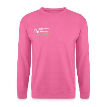 Knöpfe drücken in Perfektion med. Technologe MTRA - Unisex Pullover - Pink - Vorne