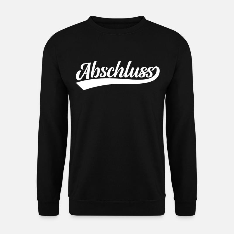 Abschluss - Unisex Pullover - Schwarz