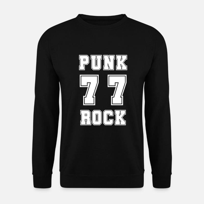 Punk Rock 77 - Unisex Pullover - Schwarz