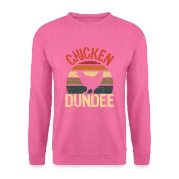 Chicken Dundee - Unisex Sweatshirt - pink - Front