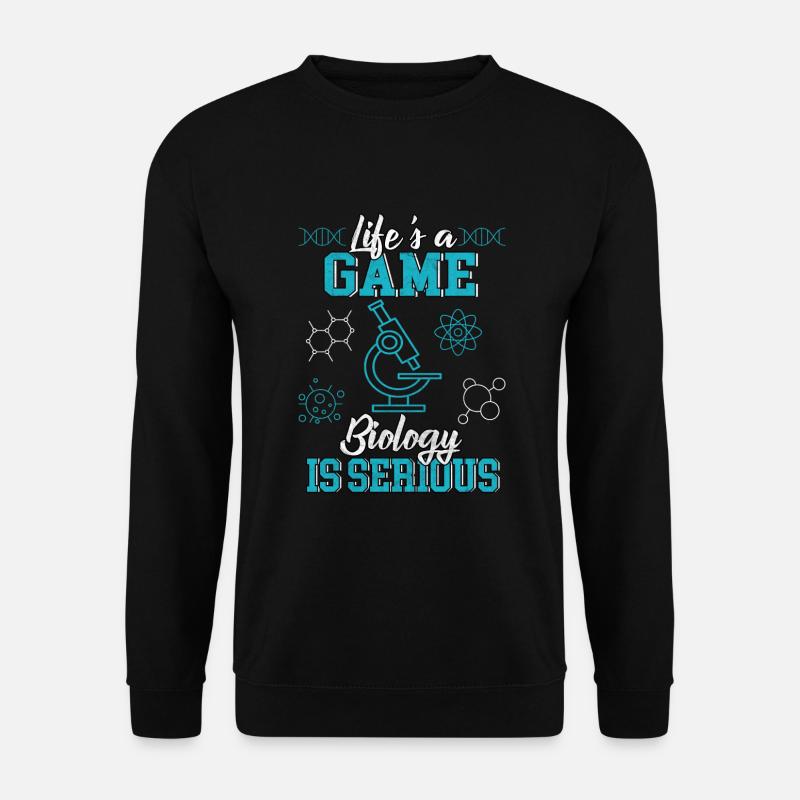 biologi - Unisex sweater - sort