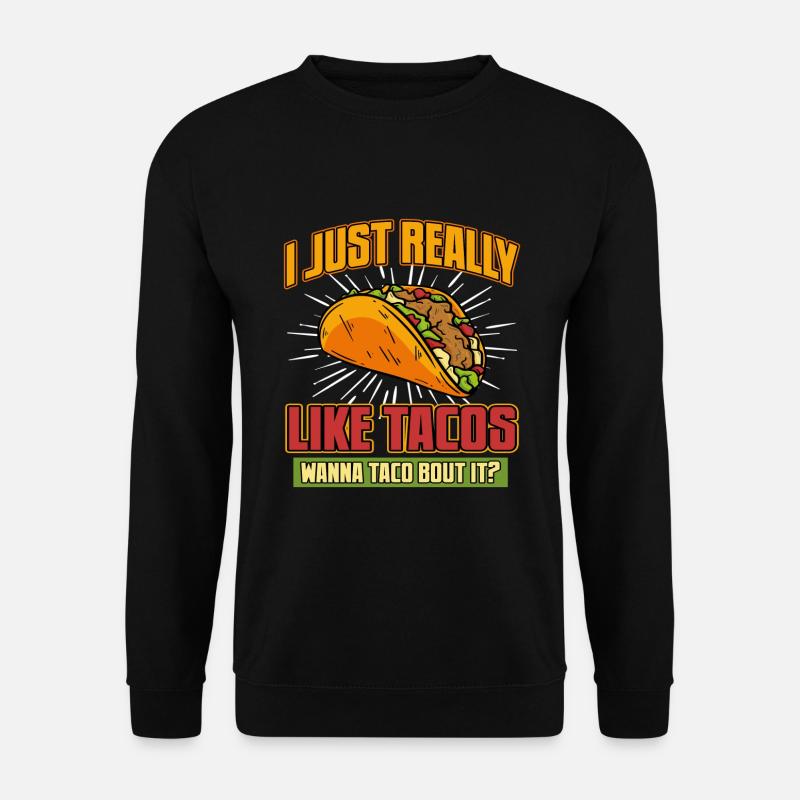 tacos - Unisex Sweatshirt - black