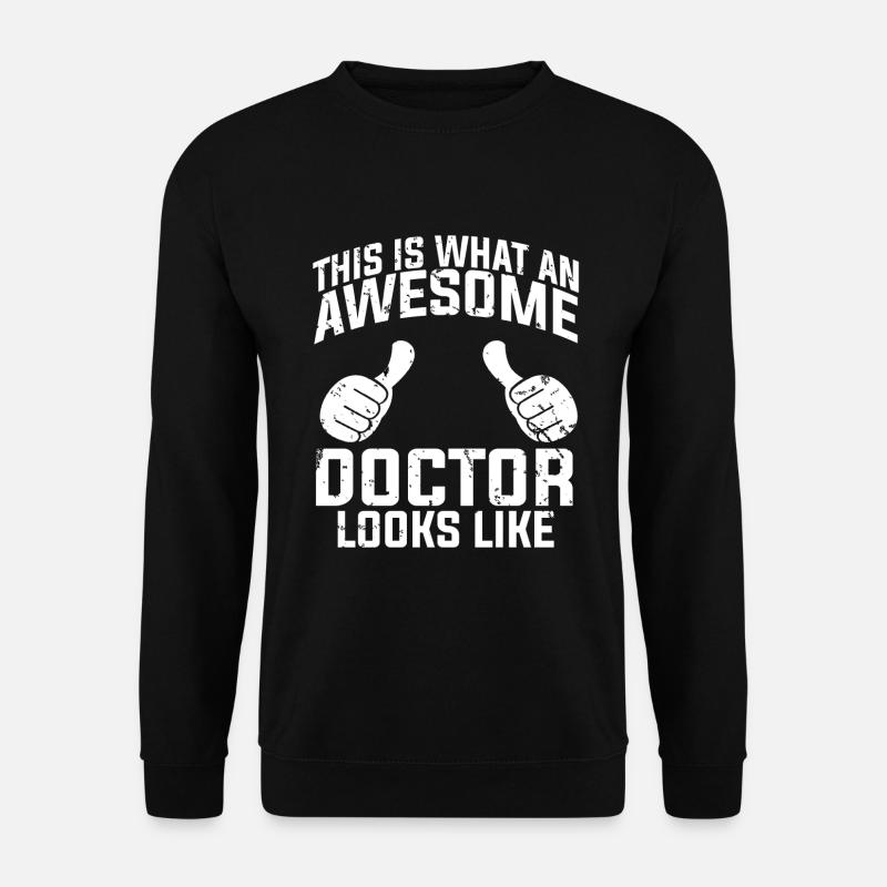 Doktor Arzt Mediziner - Unisex Pullover - Schwarz