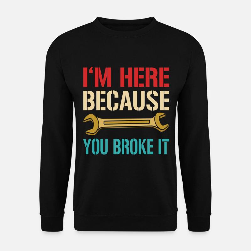 Mechanic Mechatronic Mechanic Technician - Unisex Sweatshirt - black