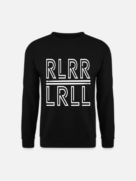 Schlagzeug Schlagzeuger - Unisex Pullover - Schwarz