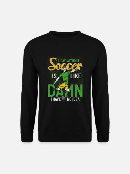 Fussball Fussballverein - Unisex Pullover - Schwarz