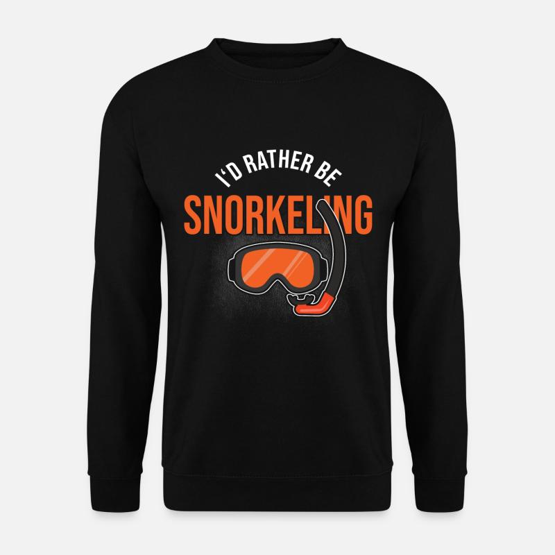 Snorkelling - Unisex Sweatshirt - black