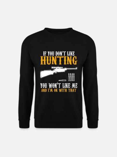 Hunter - Unisex Sweatshirt - black
