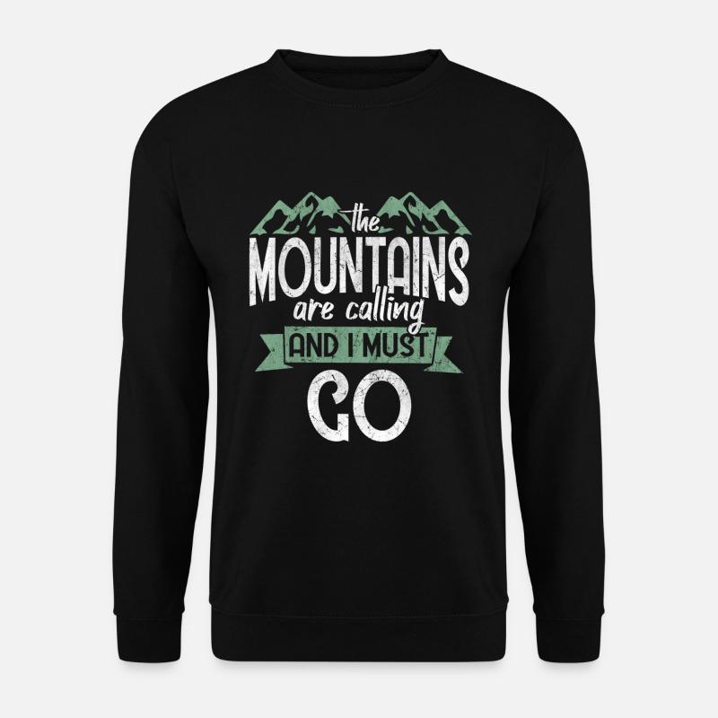 Camper Camping - Unisex Sweatshirt - black